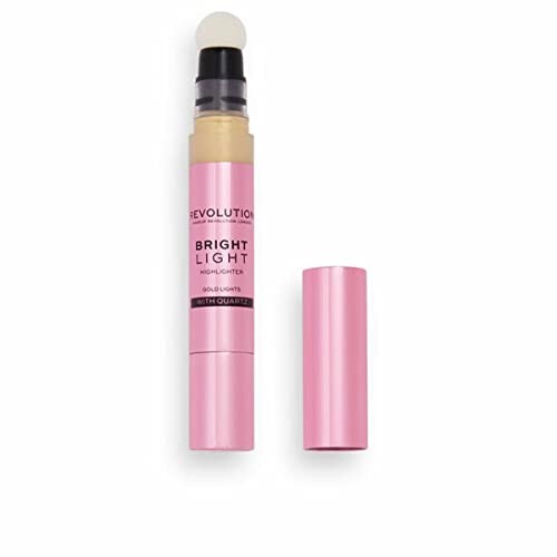 Revolution Make Up BRIGHT LIGHT highlighter gold lights donna