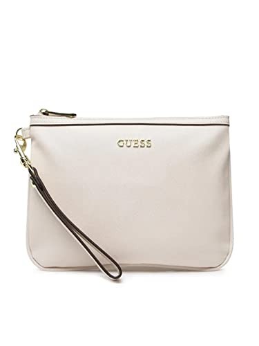 Guess Vanille Synthetic Leather Bag Toiletry Black 23 x 17 x 8 cm donna