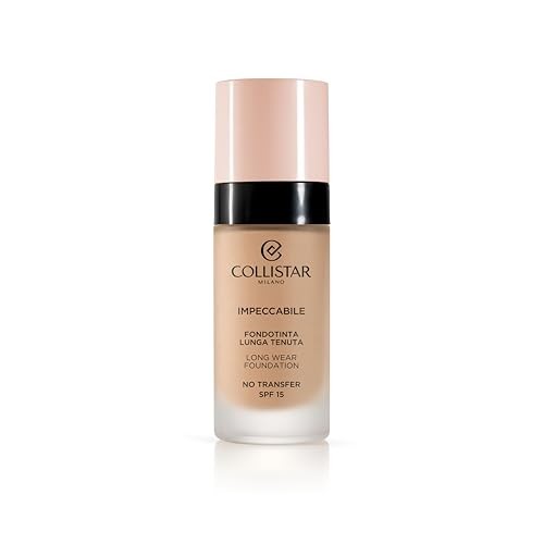 Collistar Fondotinta Impeccable Long Wear SPF 15 Trucco a lunga tenuta 30 ml donna 3N Natural