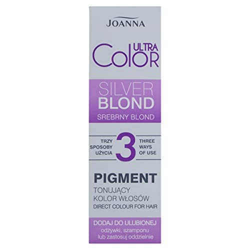 JOANNA Ultra Color Pigmento tonalizzante per capelli Biondo Argento 100ml