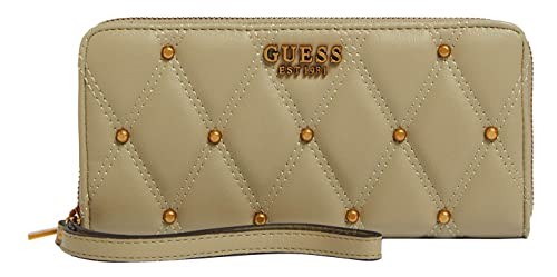 Guess Triana Wallet SLG Large Zip SWQS8553460 Green donna