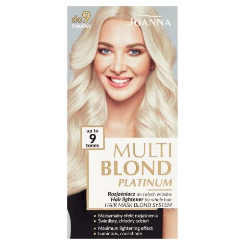 JOANNA Multi Blond Platino schiarente per tutti i capelli fino a 9 toni