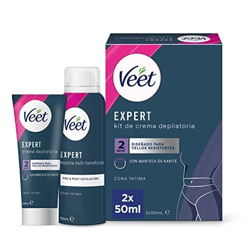 Veet BIKINI KIT hair removal cream 2 x 50ml donna