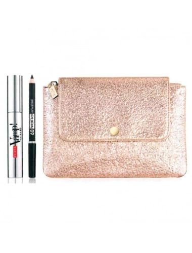 Set Pupa Multiplay DoubleEnded Eyeshadow Kajal Eyeliner 2In1 09 Deep Black 12 g Vamp ParabenFree Extra Volume Mascara