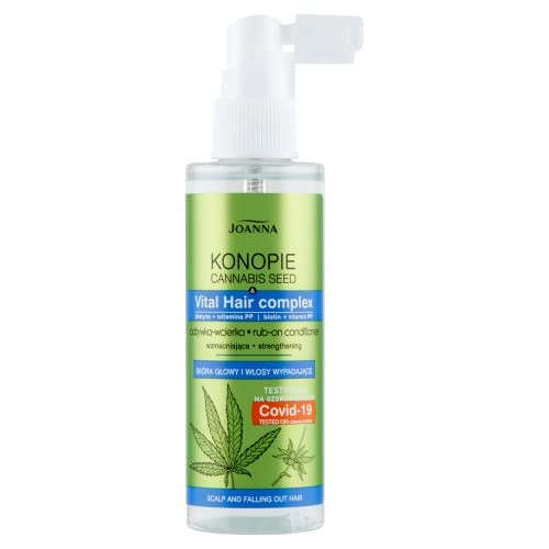 JOANNA Konopie Lozionebalsamo rinforzante ai semi di cannabis per capelli che cadono 100ml