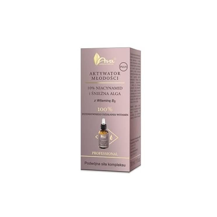 AVA LABORATORIUM Siero Attivatore di Giovinezza Plus Alghe della Neve e Niacinamide 10 30ml
