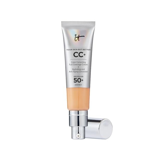 It Cosmetics YOUR SKIN BUT BETTER CC cream foundation SPF50 medium tan 32 ml Unisex