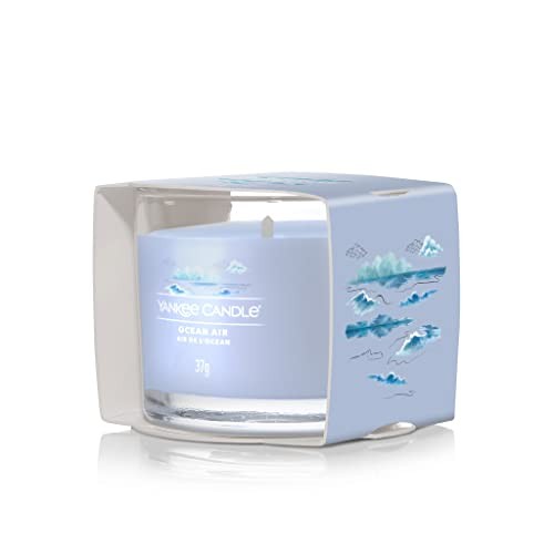 Yankee Candle Candela votiva Ocean Air in vetro 370g