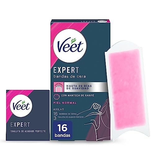 Veet EXPERT ARMPITS depilatory wax strips normal skin 16 unit unisex