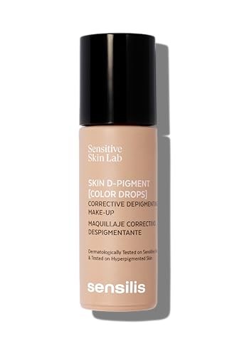 Sensilis SKIN DPIGMENT COLOR DROPS correttore depigmentante trucco Peche rosa 30ml unisex