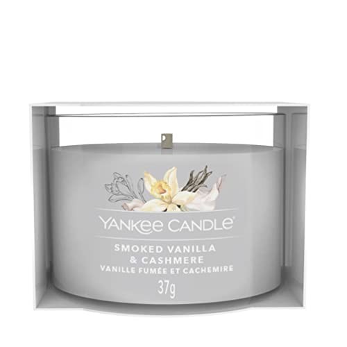 Yankee C and le Smoked Vanilla and Cashmere kouov vanilka a kamr Votivn svka ve skle unisex 370g