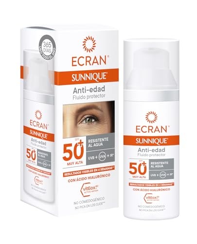 Ecran ECRAN SUNNIQUE anti aging facial SPF50 50ml unisex 50ml