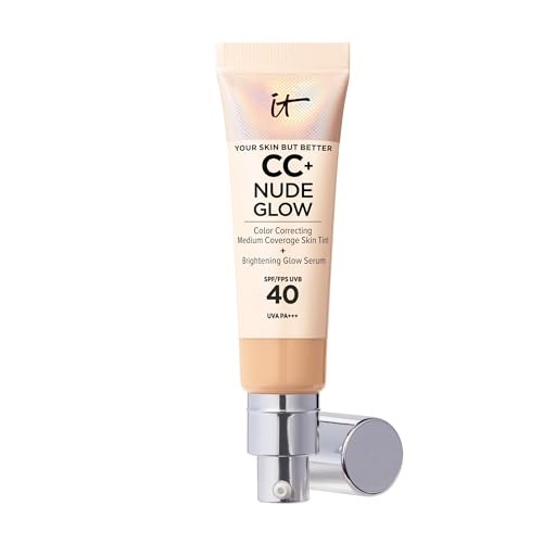 It Cosmetics CC NUDE GLOW lightweight foundation glow serum SPF40 medium 32 ml Unisex