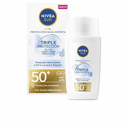 Nivea SUN TRIPLE PROTECTION ultralight facial fluid SPF50 40ml unisex 40ml
