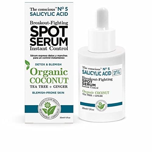 The Conscious SALICYLIC ACID breakoutfighting spot serum organic coconut 30 ml Donna