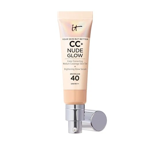 It Cosmetics CC NUDE GLOW lightweight foundation glow serum SPF40 light medium 32 ml Unisex