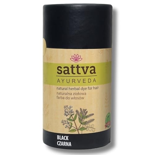 SATTVA Tintura Naturale alle Erbe per Capelli tintura naturale alle erbe per capelli Nero 150g