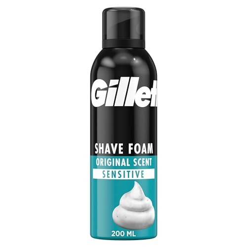 GILLETTE Sensitive Shave Foam schiuma da barba 200ml