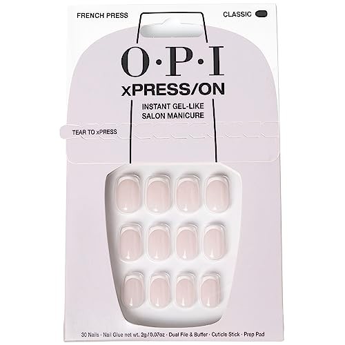 OPI Xpress-On Nail Art 30 unità French Press