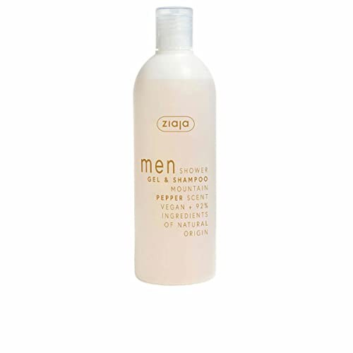 Ziaja MEN shower gel and shampoo mountain pepper 400ml uomo 400ml
