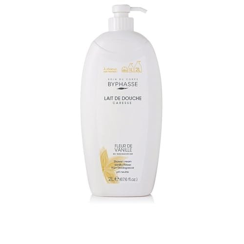 Byphasse CARESSE SHOWER GEL vanilla flower 2000ml unisex 2000ml