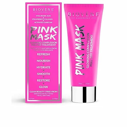 Biovne PINK MASK glowing complexion peeloff treatment 75 ml Donna