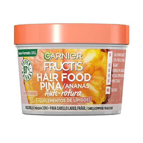 Garnier FRUCTIS HAIR FOOD pineapple anti break mask 350ml donna 350ml
