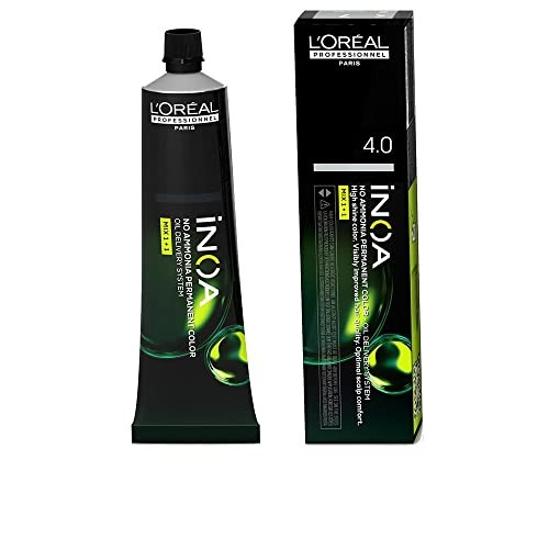 LOral Professionnel Paris INOA no ammonia permanent color n4 0 60 gr unisex 60gr