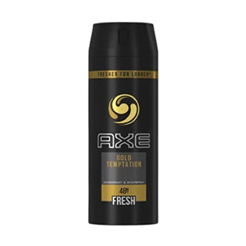 AXE GOLD TEMPTATION DESODORANTE 150ML VAPORIZADOR Uomo