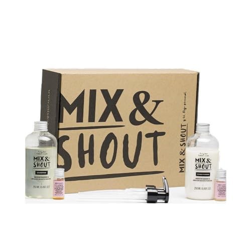 Mix Shout CURLY STRENGTHENING ROUTINE LOT 4 pz unisex 4pz