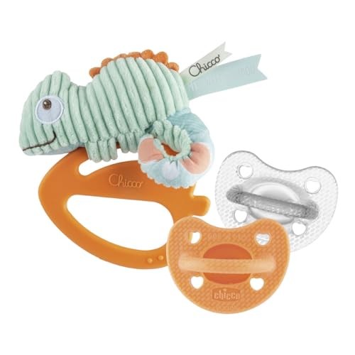 CHICCO Physioforma Luxe ciuccio in silicone 616 mesi Arancione Incolore 2 pz