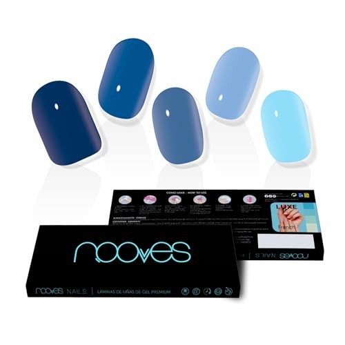 Nooves GEL NAILS melancholic heart premium luxe solid 20 unit donna