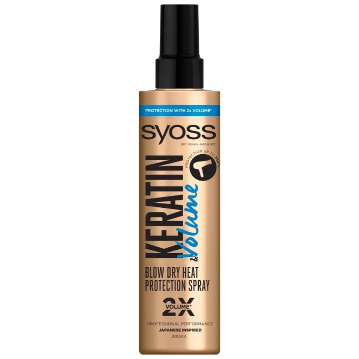 SYOSS Keratin Volume lacca termoprotettiva donante volume 200ml