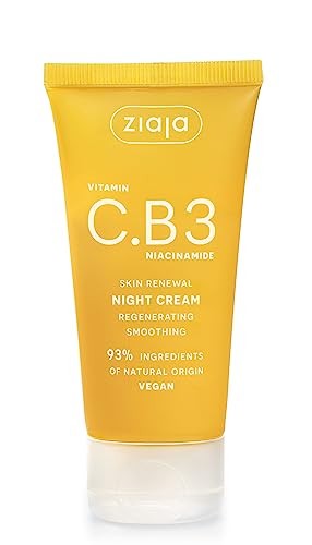 Ziaja VITAMIN CB3 NIACINAMIDE regenerating night face cream 50ml donna