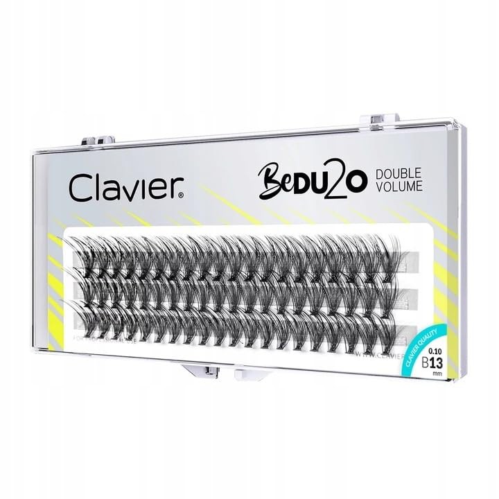 CLAVIER BeDU2O Ciglia Doppio Volume 13mm
