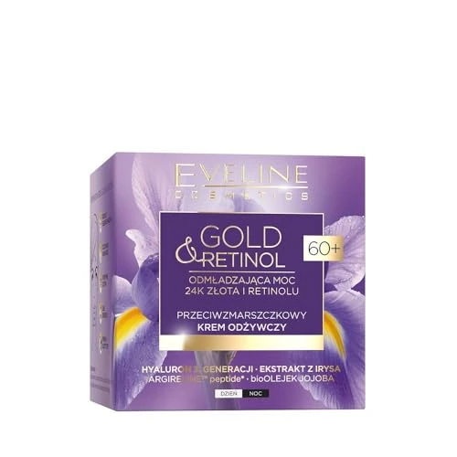 EVELINE Cosmetics Crema rassodante antirughe giorno e notte Gold Retinol 60 50ml