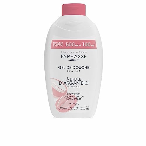 Byphasse PLAISIR SHOWER GEL organic argan oil 600ml unisex