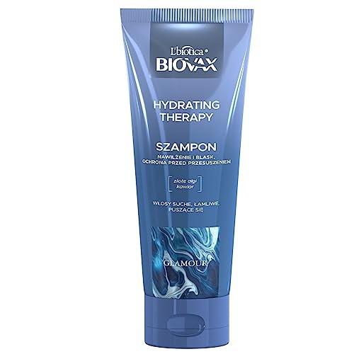 BIOVAX Glamor Hydrating Therapy shampoo idratante per capelli 200ml