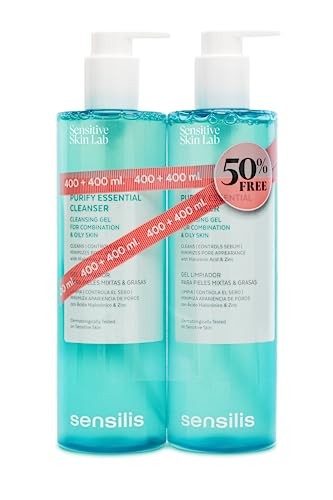 Sensilis PURIFY ESSENTIAL CLEANSER cleansing gel 2 x 400ml donna
