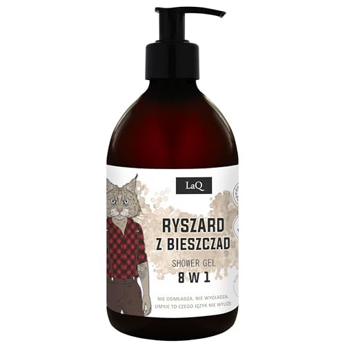 LAQ Ryszard z Bieszczady Shower Gel Gel doccia 8in1 con estratto di tabacco 500ml