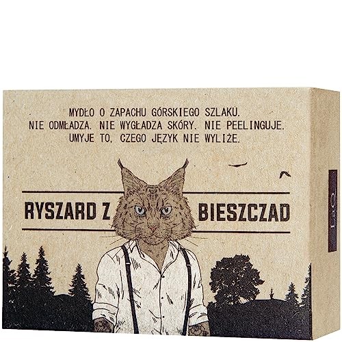 LAQ Ryszard di Bieszczady saponetta da uomo 85g