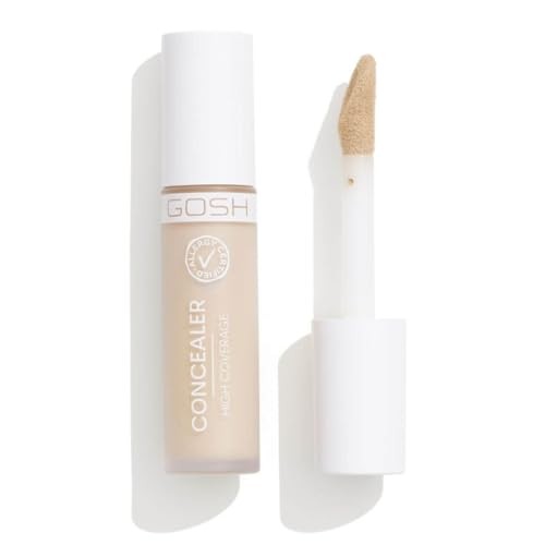 GOSH Concealer High Coverage correttore altamente coprente con applicatore 002 Ivory 6ml