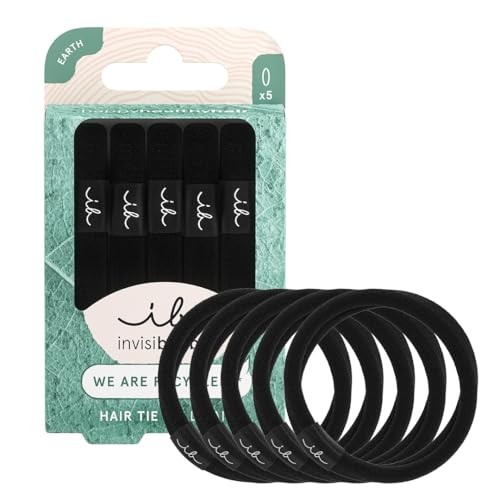 Invisibobble Elastico Per Capelli Nero Elastico per capelli 5 pz donna
