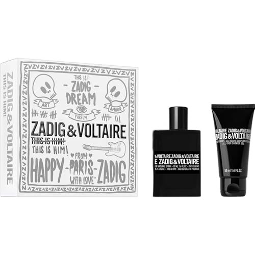 Zadig & Voltaire This Is Him! Giftset 100ml eau de toilette Spray 50-Shower Gel 50ml