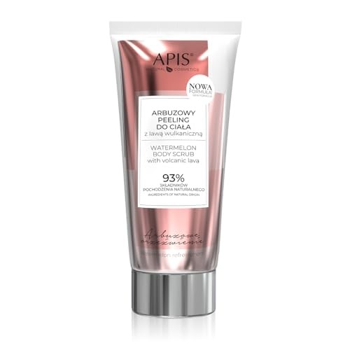 APIS Arbuzowe Scrub corpo rinfrescante allanguria con lava vulcanica 200 ml
