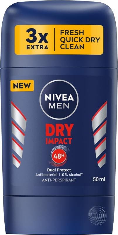 NIVEA Men Dry Impact stick antitraspirante 50ml
