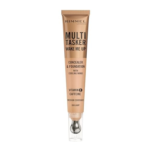 Rimmel Multi Tasker Wake Me Up Correttore e Fondotinta Correttore 20 ml donna 030 Light