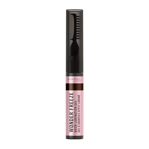 Rimmel WonderFreeze Gel per laminazione sopracciglia 6 g donna 003 Medium Brown