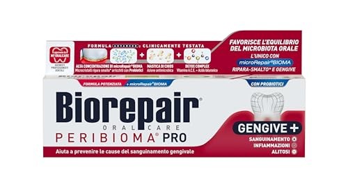 Biorepair Dentifricio Peribioma Pro Dentifricio contro la parodontite donna 75ml