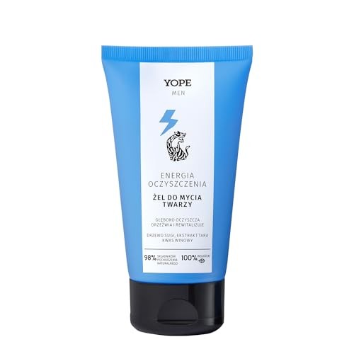 YOPE Men Wood gel detergente viso 150ml
